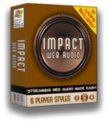 Product picture Impact Web Audio Software  