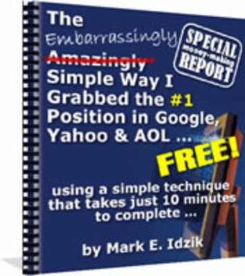 Product picture The Embarrassingly Simple Way I Grabbed a #1 Google Ranking 