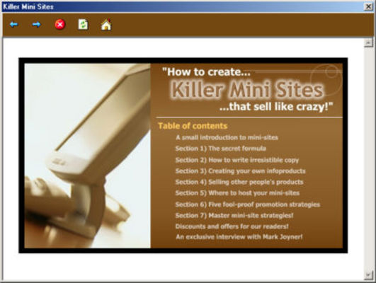 Product picture Killer Mini Sites - Download Audio Books / Teaching