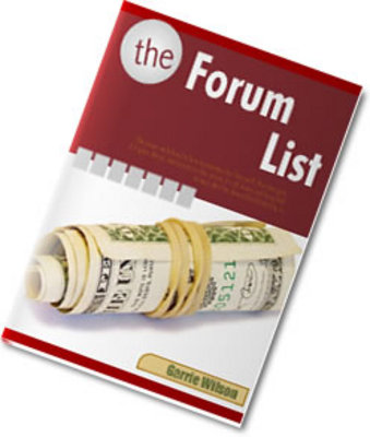 Product picture The Forum List - MASTER RESALE RIGHTS 