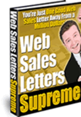 Product picture Web Sales Letters Supreme - Download Business