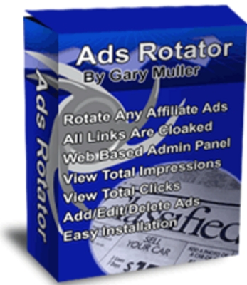 Product picture Ads-Rotator Rotate Your Affiliate Ads - Download eBooks 