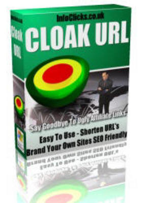 Product picture URL Cloaking Software - CLOAK URL - MASTER RESELL RIGHTS 