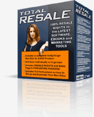 Product picture Total Resale  !The DYNAMIC Software and Ebook Resale Rights 