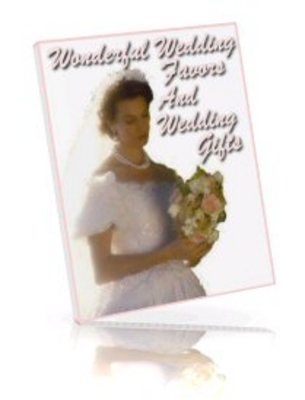 Product picture Wonderful Wedding Favors And Wedding Gifts - Download eBooks