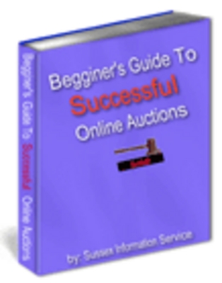 Product picture  Begginer Guide to Successful Online Auctions! -Download eBo