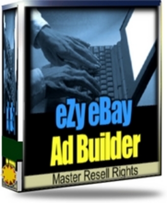Product picture eZy Ebay Ad Builder - Master Resell Rights - Download Intern