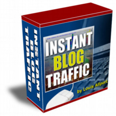 Product picture Instant Blog Traffic  by Louis Allport - w/Resell Rights - D