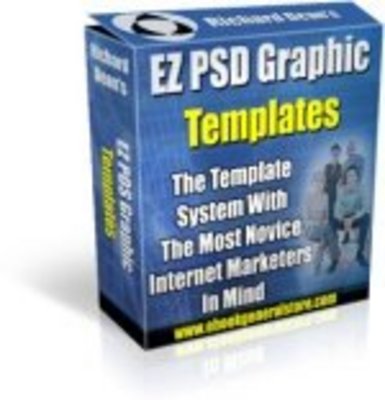Product picture EZ PSD Graphic Templates - Download eBook 